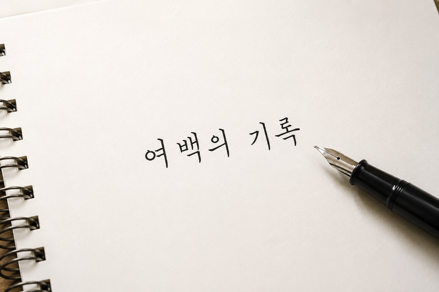 여백